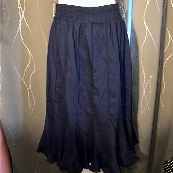 👙Grace Elements Women’s XL Navy Midi Skirt - Picture 6 of 6